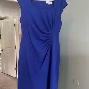 Calvin Klein Royal Blue Midi Dress
